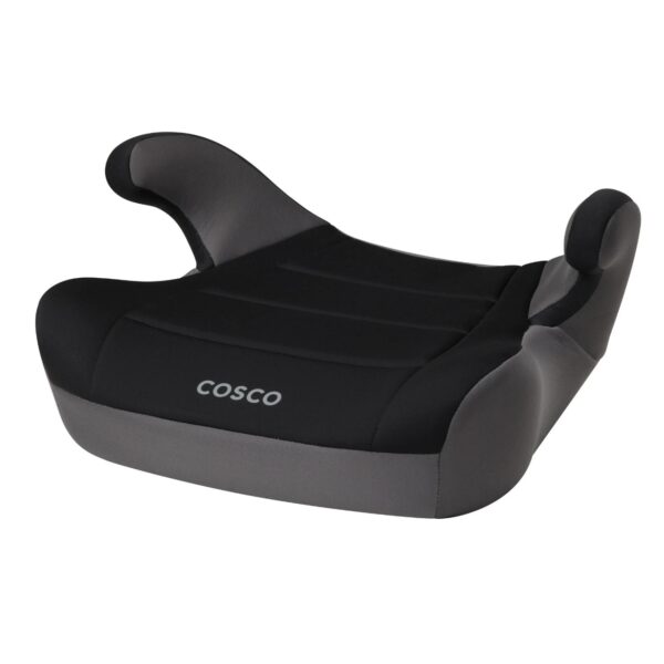 Cosco Kids Rise LX Booster Car Seat, Fossil Black, Toddler, Unisex - Image 2