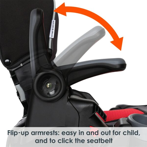 Baby Trend PROtect Folding High Back Booster Car Seat - Mars - Image 4