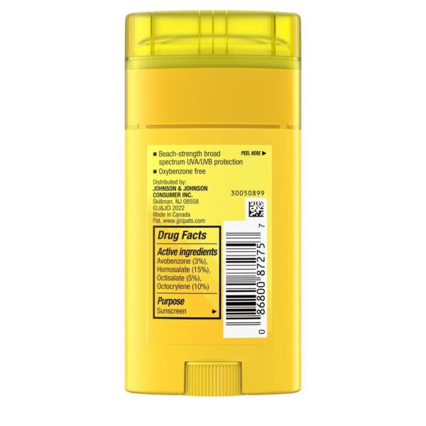 Neutrogena Beach Defense Face & Body Sunscreen Stick SPF 50+, 1.5 oz - Image 2