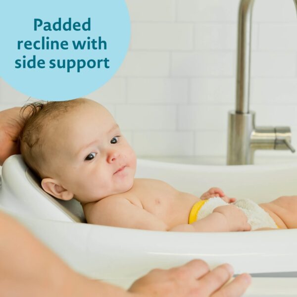 The First Years Sure Comfort Newborn to Toddler Tub, White - Image 3