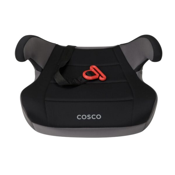 Cosco Kids Rise LX Booster Car Seat, Fossil Black, Toddler, Unisex