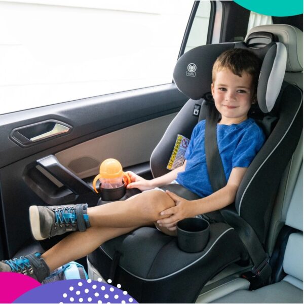 Cosco Kids Easy Elite All-in-One Convertible Car Seat, Sleet, Infant & Toddler, Unisex - Image 5